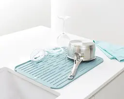 Килимок-сушарка для посуду Brabantia Dish Drying, 43,8 х32,5х0,9 см, м'ятний (117480) - мініатюра 5