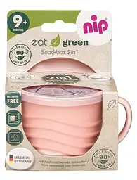 Чашка Nip 2в1 Зелена серія, 250 мл, рожевий (37069) - мініатюра 4