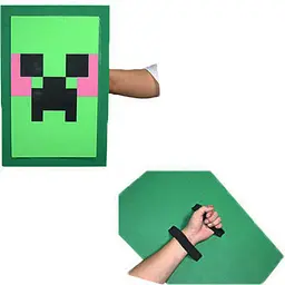 Щит Minecraft Shield Зелений - мініатюра 2