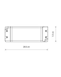 Блок живлення Nowodvorski 11287 DC Power Supply 48V 200W IP20 білий - мініатюра 3