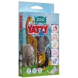 Настільна гра Smart Яцзи. Зоопарк (Zoo Yatzy) (англ.) + QR-код на укр. правила (YTZ002)