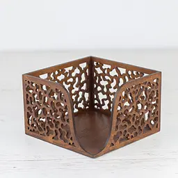 Дерев'яна серветниця VANZA BLOT walnut - мініатюра 2