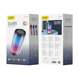 Акустична система Foneng BL15 Full Screen Colorful Bluetooth Speaker (BL15-BS-FSC) - мініатюра 3
