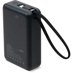 Батарея універсальна Vinga 20000 mAh 65W Display USB-C Cable Grey (VPBB2065C) - мініатюра 3