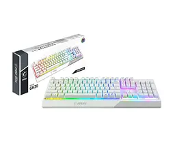 Клавіатура ігрова механічна MSI Vigor GK-30 UA USB White - мініатюра 6