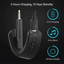 YOCOWOCO aptX Bluetooth 5.0 адаптер для Bose QuietComfort QC 15 - мініатюра 4