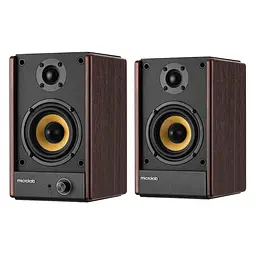 Акустична система SOLO 4 2.0, 60w, mini-jack/, коричневий Microlab teh0013950 - мініатюра 2