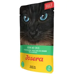 Вологий корм для котів Josera Filet із філе курки та качкою 70 г