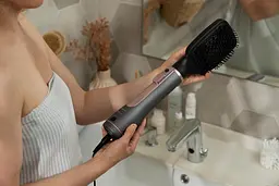 Фен-щітка Brush Pink Touch, 1200Вт, 2 швидкості, 2 темп. режими, LED-дисплей, функція іоніза ARDESTO teh0017574 - мініатюра 9