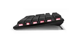 Клавіатура REAL-EL Comfort 7011 Backlit Ukr Чорний - мініатюра 5