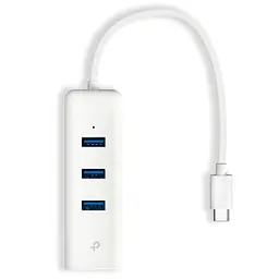 USB-Хаб TP-Link USB Type-C / Gigabit Etherne t та 3-портовий USB3.0 (UE330C) - мініатюра 2