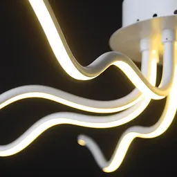 Люстра Brille павук стельова LED 96W WW WH (BL-369C/1) - мініатюра 5