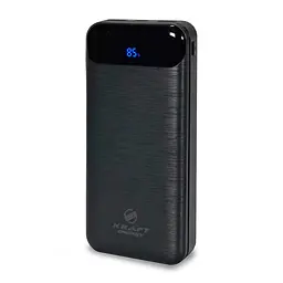 Повербанк 10000mAh Power Bank Kraft TPB-2010 Black 22.5W QC3.0 (43-00047) - мініатюра 2