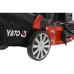 Газонокосарка бензинова YATO з приводом 3.5 кВт ширина різання Ø=53 см травозбірник-62 л (YT-85532) - мініатюра 12