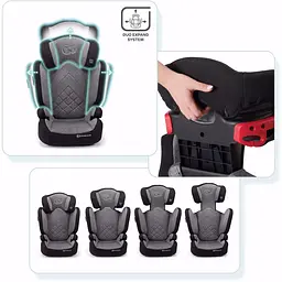 Автокрісло Kinderkraft Xpand 15-36 кг IsoFix Grey - мініатюра 5