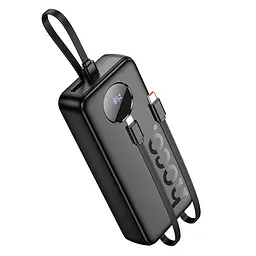 Зовнішній акумулятор Hoco J132A з кабелями 3 вбудованими 20000 mAh 22.5W - мініатюра 2