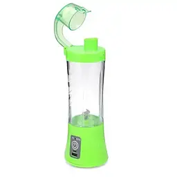 Фітнес блендер Q&Q Qllipin Juice Cup OL-602 акумуляторний портативний з поїлкою зелений - мініатюра 2