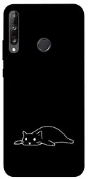 TPU чохол Demsky Lazy cat для Huawei P40 Lite E / Y7p (2020)