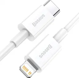 Кабель Baseus Superior Series Fast Charging Data Cable Type-C to iP PD 20W 1m White - мініатюра 2