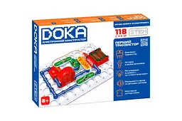 Конструктор електронний D70701"118 СХЕМ" DOKA - мініатюра 4