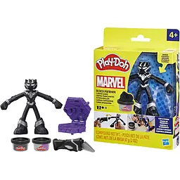 Набір для творчості з масою для ліплення  Hasbro Play-Doh Marvel Black Panther Cutting Claws (F9829_G0055) - мініатюра 3