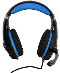 Гарнітура Microlab G6 3.5 мм+USB Black-Blue - мініатюра 2