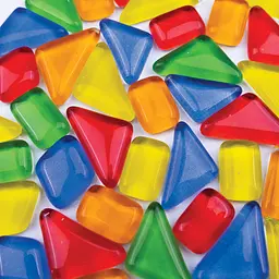 Скляна мозаїка Mosaaro Mosaic mix: bluе, green, yellow, red, orange (MA5003) - мініатюра 2