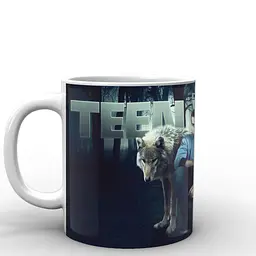 Кухоль GeekLand Вовченя Teen Wolf Вовченя напис TW.02.032.272 330 мл білий - мініатюра 2