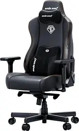 Ігрове крісло Anda Seat Kaiser 3E Black PVC Size XL (AD23YC-XL-08-B-PV/C-B01) - мініатюра 2