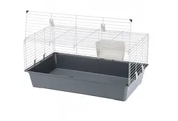 Клітка для кроликів та морських свинок Ferplast Rabbit 100 чорна 57052370EL - мініатюра 3