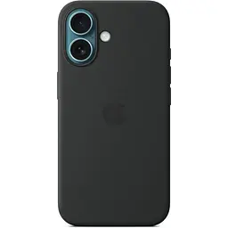 Чохол Apple Silicone Case with MagSafe для iPhone 16 Black (MYY13ZM/A) [116202] - мініатюра 2