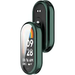 Чохол-накладка DK Silicone Face Case для Xiaomi Mi Band 8 (016403) (green) - мініатюра 2