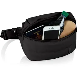 Сумка-бананка Heys Puffer Waist Bag Black (30125-0001-00) (930933) - мініатюра 5