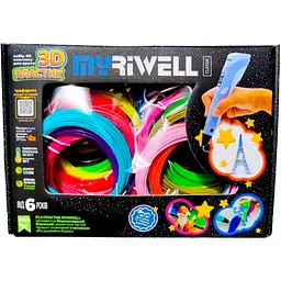 Набір PLA пластику для 3D ручки Myriwell Classic 20 кольорів по 5м [105157] - мініатюра 1
