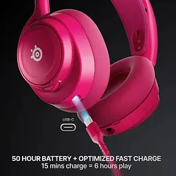 Ігрова гарнітура SteelSeries Arctis Nova 7X Gen 2 Wireless Magenta PC/PS/SW/MAC/MOB - мініатюра 7
