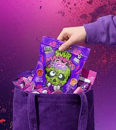 Кислі льодяники Sour Madness Bad Match Skull Shock 60г - мініатюра 5