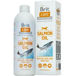 Brit Care Salmon Oil олія лосося для собак 500 мл