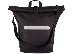 Велосипедна сумка на багажник із дощовиком 22L чорна Bikemate sum0028924 - мініатюра 11
