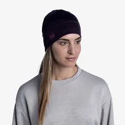 Шапка Buff Merino Lightyweight Beaney Deep Purple (1033-BU 113013.603.10.00) - мініатюра 2