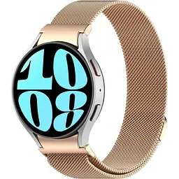 Ремінець ArmorStandart Milanese Magnetic для Samsung Galaxy Watch 7/FE/6/6 Classic/5/5 Pro/4/4 Classic Gold (ARM86844) [151811]