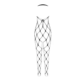Бодістокінг в дуже велику сітку Passion BS091 black з доступом One size - мініатюра 4