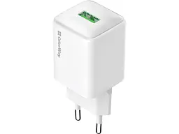 Мережевий зарядний пристрій ColorWay 18 W White (CW-CHS063Q-WT)