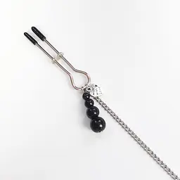 Затискачі для сосків та клітора Art of Sex - Nipple and clit clamps Pearl - мініатюра 3