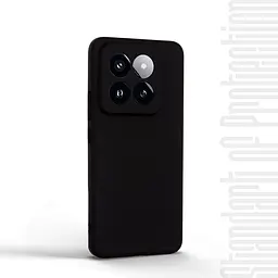 Чехол-накладка для смартфона Xiaomi 14 Pro, противоударный, силиконовый, термополиуретановый (ТПУ), с защитой камеры и корпуса, черный, защита всего корпуса, ArmorStandart (ARM72981) - мініатюра 2
