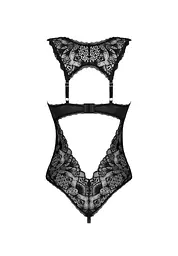 Боді Obsessive Donna Dream XS/S чорний - мініатюра 6