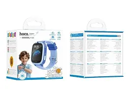 Дитячий смарт-годинник Hoco Y106 Blue (6942007658706) - мініатюра 4