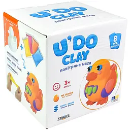 Набір для творчості Strateg Каченя U'DO Clay (30749)