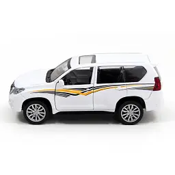 Автомодель - TOYOTA LAND CRUISER (білий) - мініатюра 5