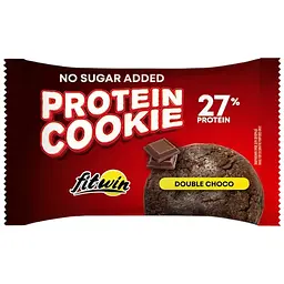 Протеїнове печиво FitWin 27% Double Choco 10x40 г