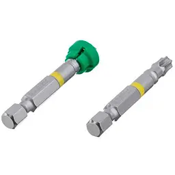 Біта викруткова Intertool насадка Torx зірочка з обмежувачем T30 x 50 мм Storm в упаковці 2 шт.